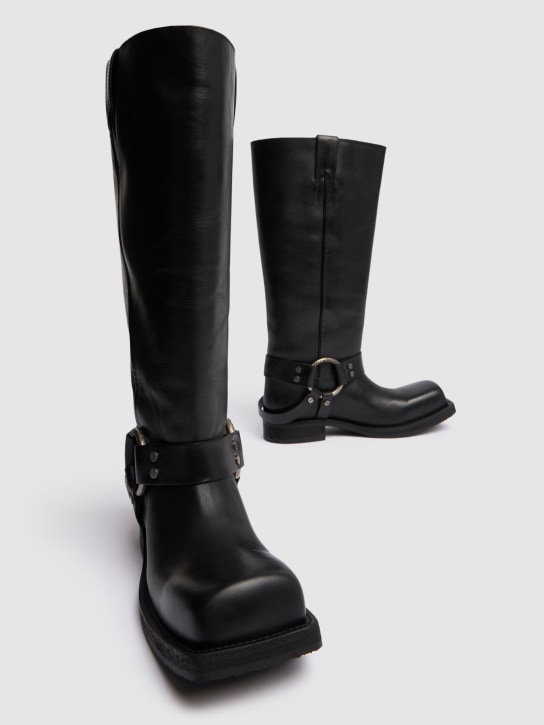 Acne Studios 40mm Balius leather tall boots 3 Acne Studios 40mm Balius leather tall boots