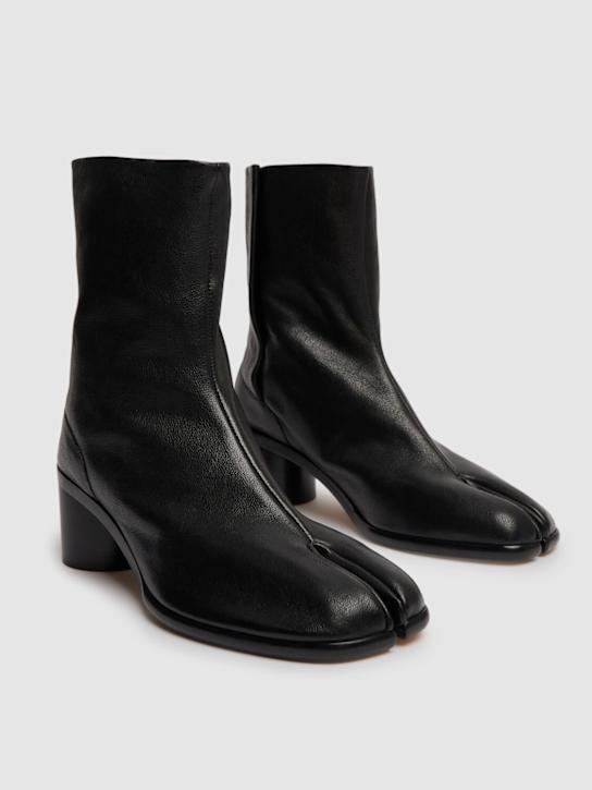 Maison Margiela 60mm Tabi leather boots 3 Maison Margiela 60mm Tabi leather boots