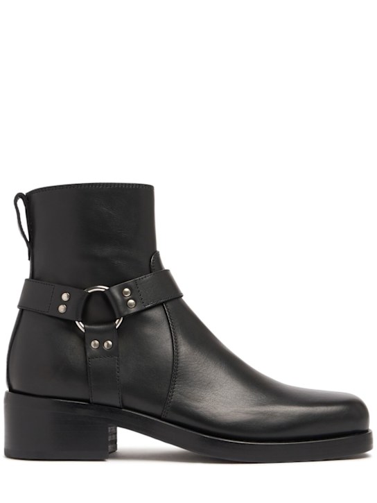 Mattia Capezzani Gaucho leather boots
