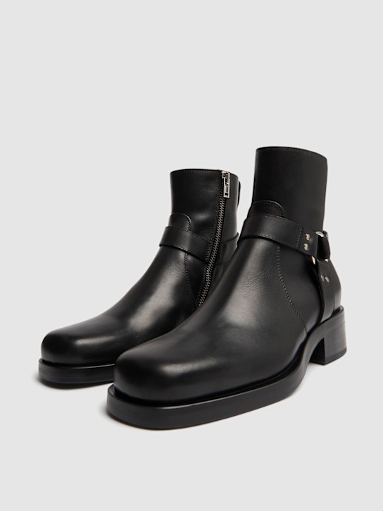 Mattia Capezzani Gaucho leather boots