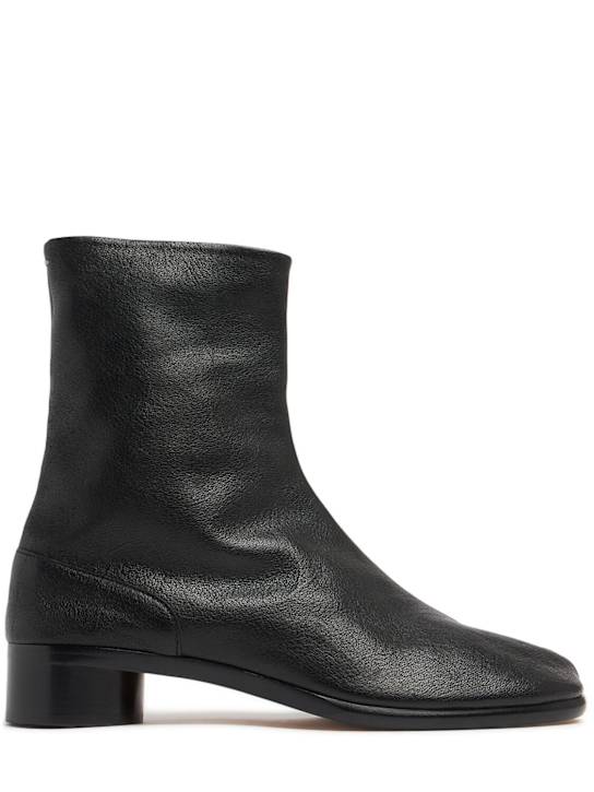 Maison Margiela 30mm Tabi leather ankle boots