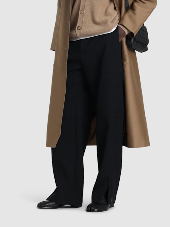 Maison Margiela 30mm Tabi leather ankle boots