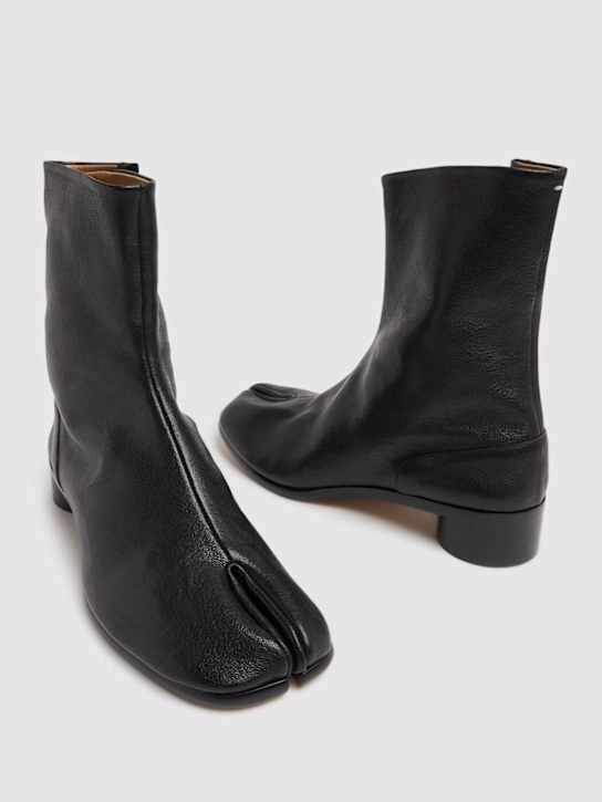 Maison Margiela 30mm Tabi leather ankle boots 3 Maison Margiela 30mm Tabi leather ankle boots