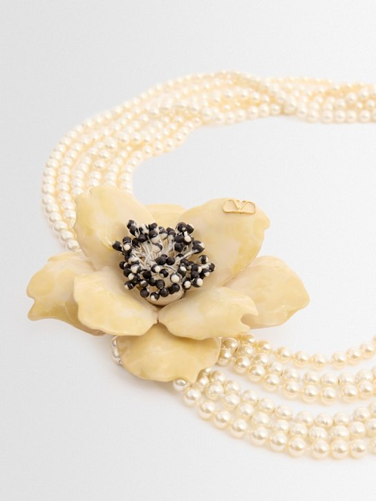 Valentino Garavani Long flower necklace