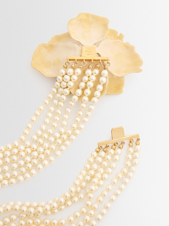 Valentino Garavani Long flower necklace