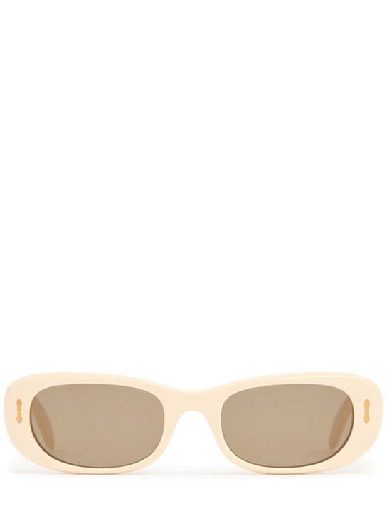 Delarge Atkins round acetate sunglasses