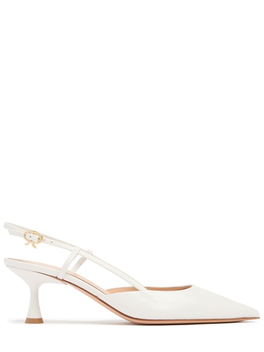 Gianvito Rossi 55mm Ascent leather slingback pumps