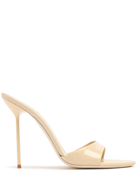 Paris Texas 105mm Lidia patent leather mules