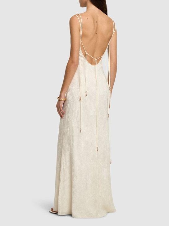 Gabriela Hearst Avebury double plissé midi slip dress 3 Gabriela Hearst Avebury double plissé midi slip dress