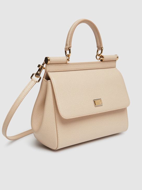Dolce&Gabbana Small Sicily Dauphine leather bag 4 Dolce&Gabbana Small Sicily Dauphine leather bag