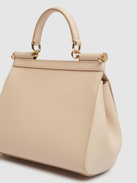 Dolce&Gabbana Small Sicily Dauphine leather bag 6 Dolce&Gabbana Small Sicily Dauphine leather bag