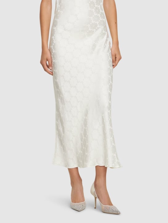 Jimmy Choo 85mm Love embellished tulle pumps