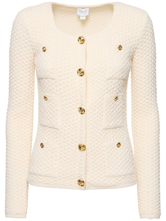 Giambattista Valli Knit cardigan w/ pockets