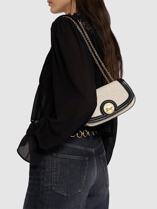 Chloé Horse medal canvas & leather bag 3 Chloé Horse medal canvas & leather bag