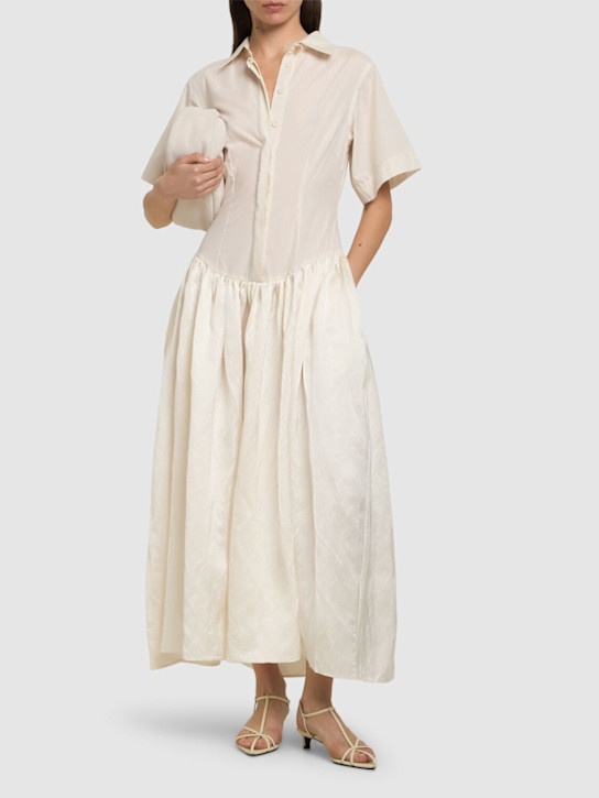 Abadia Mena long shirt dress