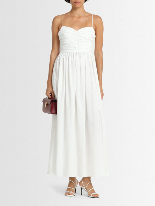 Matteau Gathered bodice dress