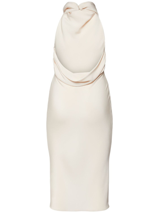 Tom Ford Silk sablé halter neck midi dress 4 Tom Ford Silk sablé halter neck midi dress