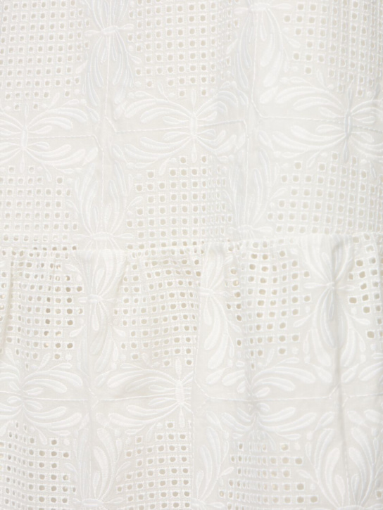 Giambattista Valli Cotton blend voile midi skirt