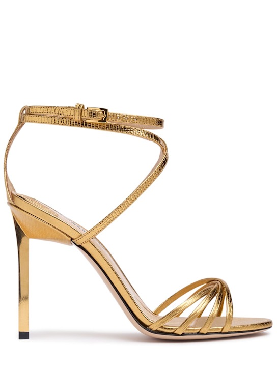Tom Ford 105mm Laminated leather sandals