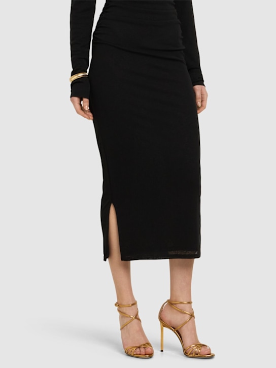 Tom Ford 105mm Laminated leather sandals