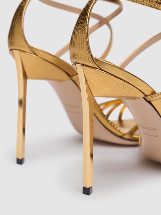 Tom Ford 105mm Laminated leather sandals