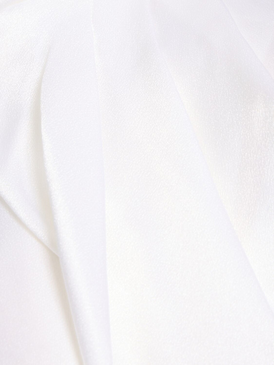 Alberta Ferretti Short sleeve satin long dress 5 Alberta Ferretti Short sleeve satin long dress