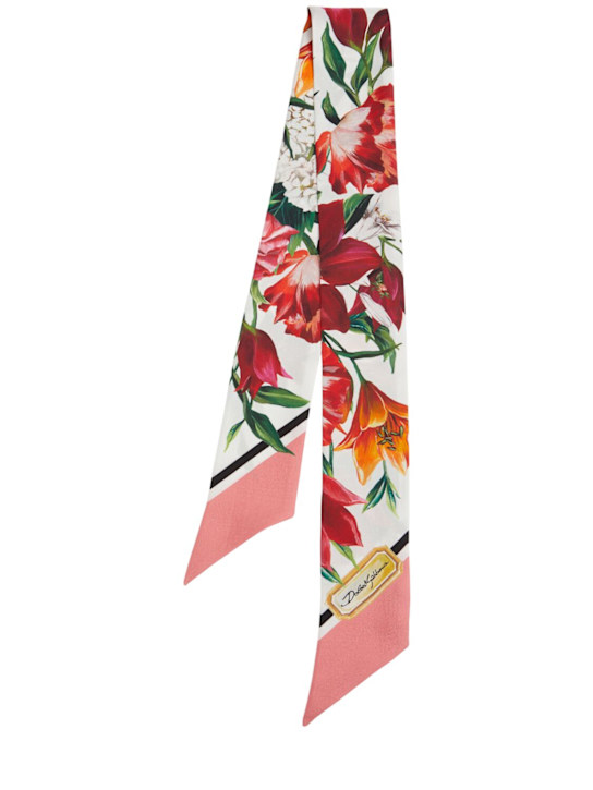 Dolce&Gabbana Printed silk bandeau
