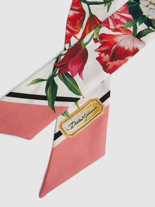 Dolce&Gabbana Printed silk bandeau 3 Dolce&Gabbana Printed silk bandeau