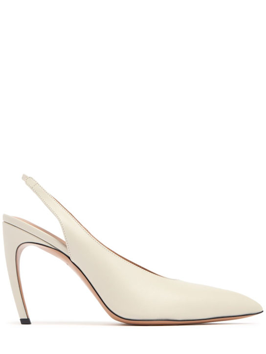 The Attico 95mm Viper leather slingbacks