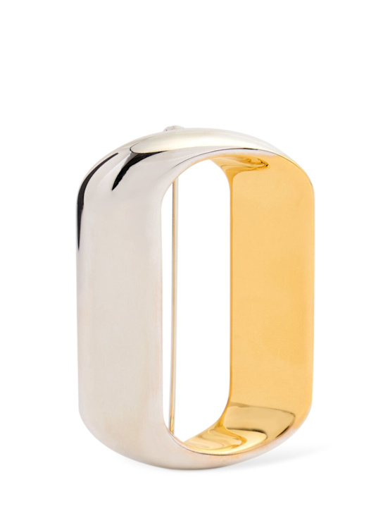 Jil Sander Pin 1 bicolor brooch