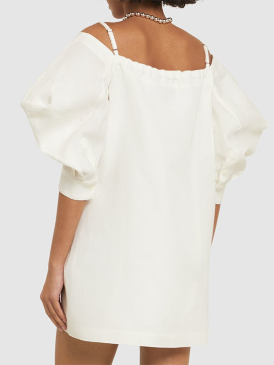 Sacai Cotton & silk poplin mini dress 3 Sacai Cotton & silk poplin mini dress