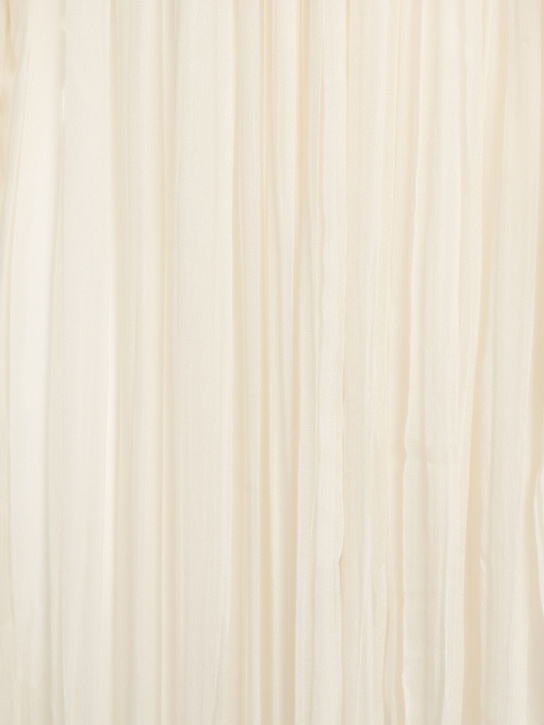 Blumarine Pleated silk chiffon scarf dress 5 Blumarine Pleated silk chiffon scarf dress