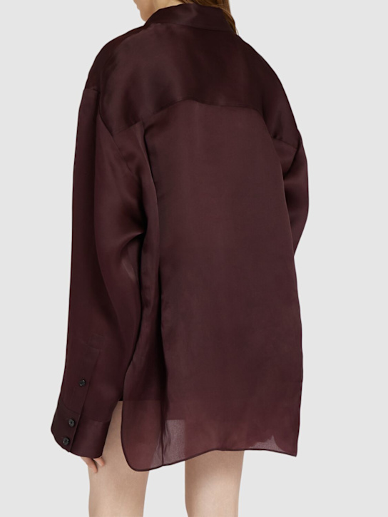 Khaite Matteo organza shirt 3 Khaite Matteo organza shirt