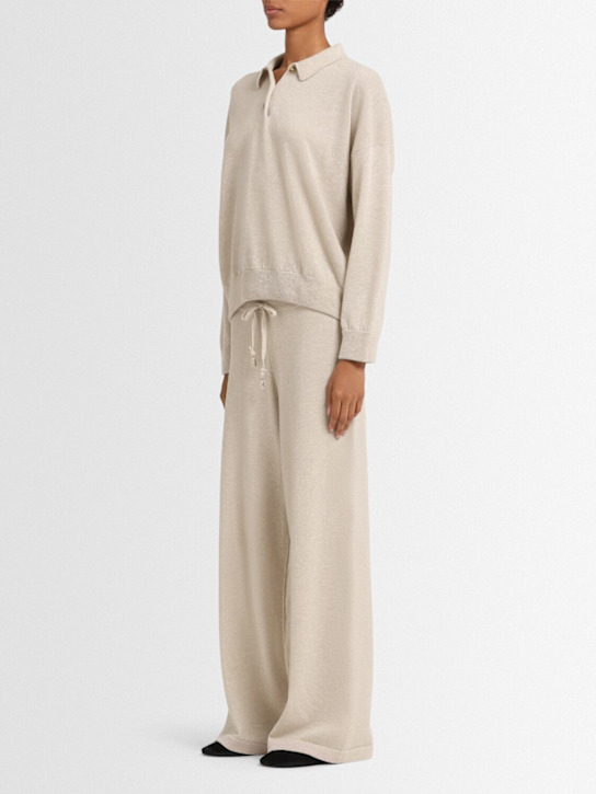 Annagreta Editta wool knit polo