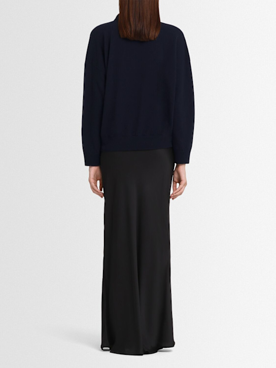 Annagreta Editta wool knit polo