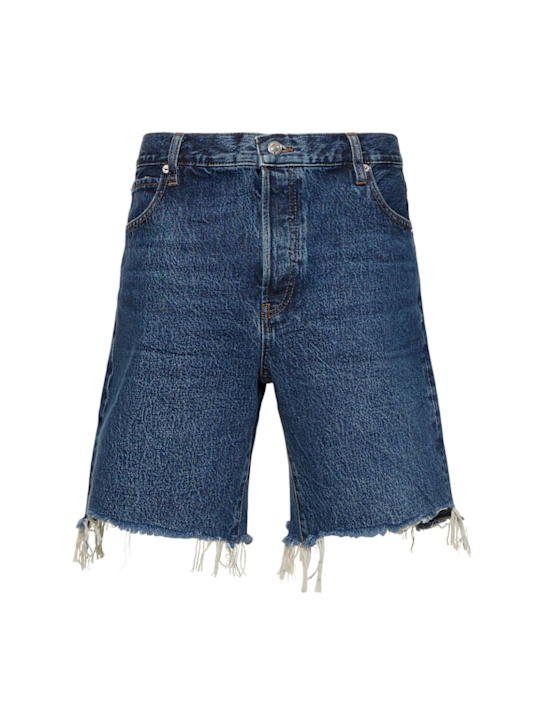Frame The leisure mid rise denim shorts
