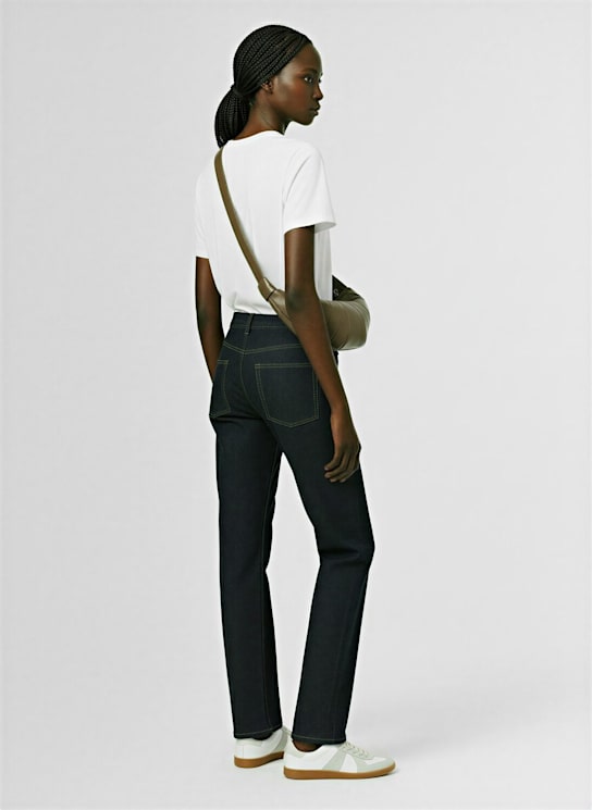 Sacai Wide leg denim pants