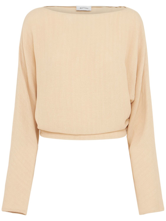 Matteau Dolman raglan sleeve top