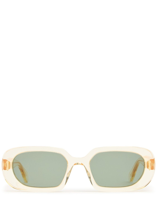 Delarge Duncan round acetate sunglasses