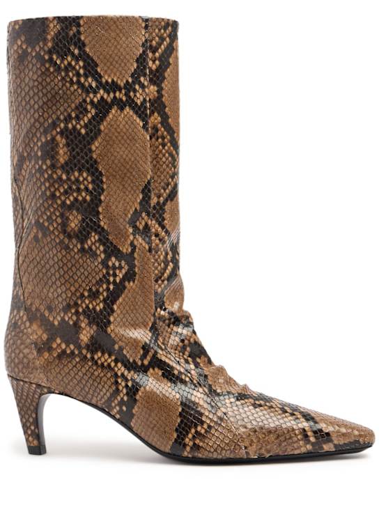 Jude 60mm Cave python ankle boots
