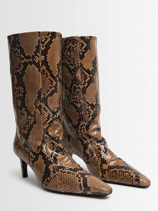 Jude 60mm Cave python ankle boots