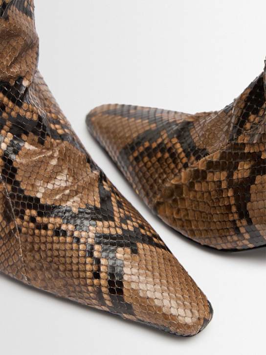 Jude 60mm Cave python ankle boots 3 Jude 60mm Cave python ankle boots