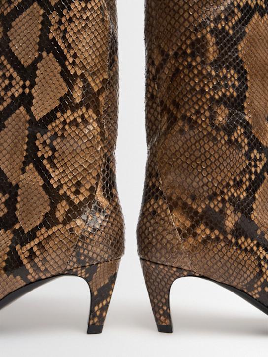 Jude 60mm Cave python ankle boots 4 Jude 60mm Cave python ankle boots