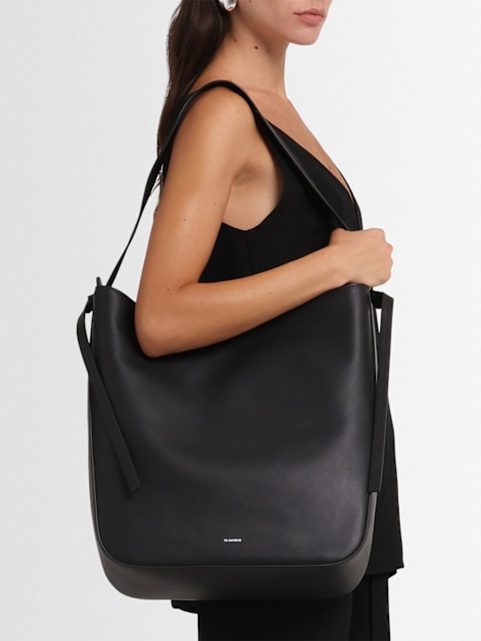 Jil Sander Knot leather tote bag
