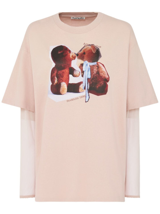 Acne Studios Organic cotton long sleeve t-shirt