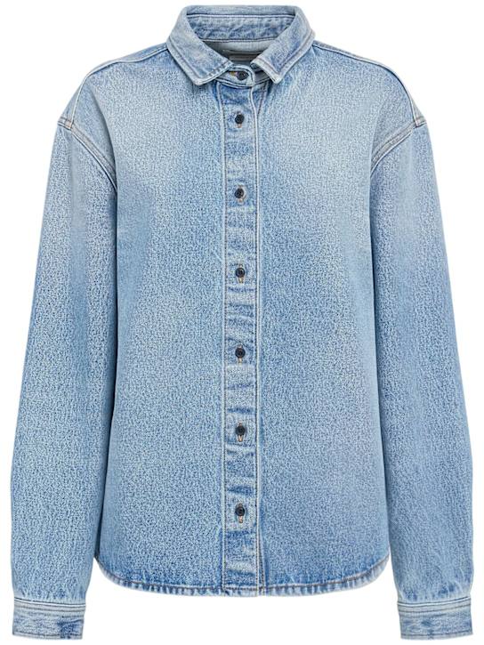 Annagreta Luce denim overshirt