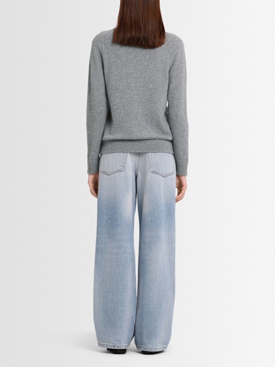 Annagreta Ida wool knit raglan crewneck sweater 4 Annagreta Ida wool knit raglan crewneck sweater