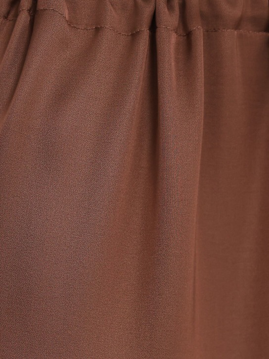 Annagreta Iris viscose satin pants