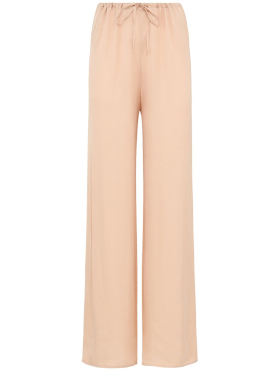 Annagreta Iris viscose satin pants