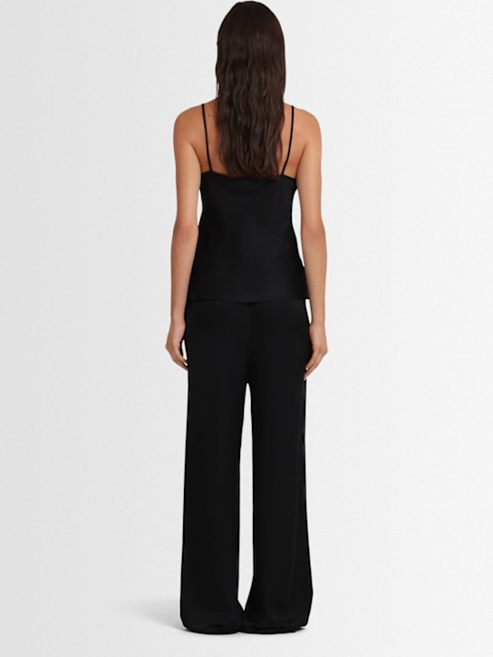 Annagreta Iris viscose satin pants